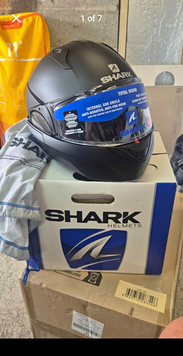 New shark evo helmet - new,