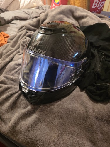 Shark spartan gloss carbon - rs,